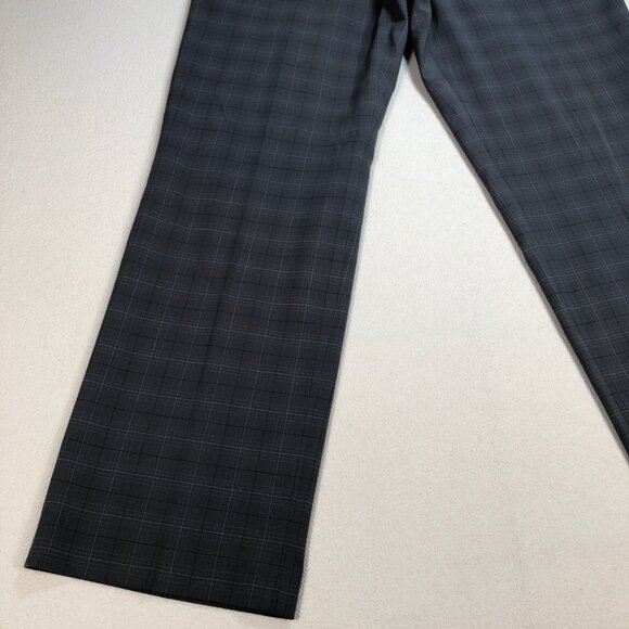 Nike Pants Men's 36x32 Gray Tiger Woods Collection Plaid Golf Performance - Picture 7 of 15